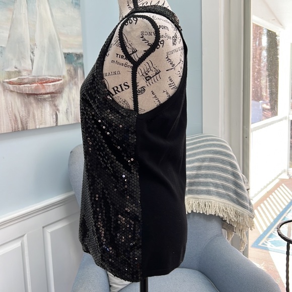 Cyrus Sequined Sleeveless Top - Picture 2 of 8